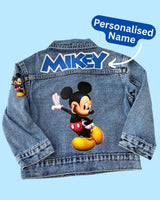 Mickey  Mouse Custom Denim Jacket