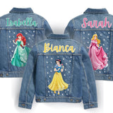 Princess Custom Denim Jacket (With Sparkles)