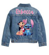 Lilo & Stitch Custom Denim Jacket