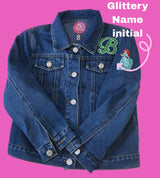 Princess Custom Denim Jacket (With Sparkles)
