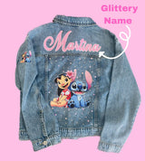 Lilo & Stitch Custom Denim Jacket