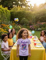 Kids K-Pop Birthday Party T-Shirt Custom with Child’s Name