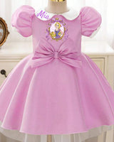 Princess Birthday Party Dress. Custom with Child’s Name. Personalised Outfit for Girls