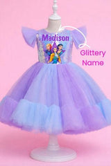 Kids K-Pop Demon Hunters Birthday Party Dress. Custom with Child’s Name. Personalized Outfit for Girls