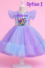 Kids K-Pop Demon Hunters Birthday Party Dress. Custom with Child’s Name. Personalized Outfit for Girls