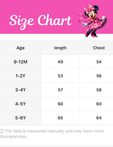 Kids Minnie Mouse Birthday Party Dress. Custom with Child’s Name. Personalized Outfit for Girls