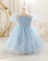 Girls Princess Outfit Custom Elsa Inspired Birthday Dress with Name
